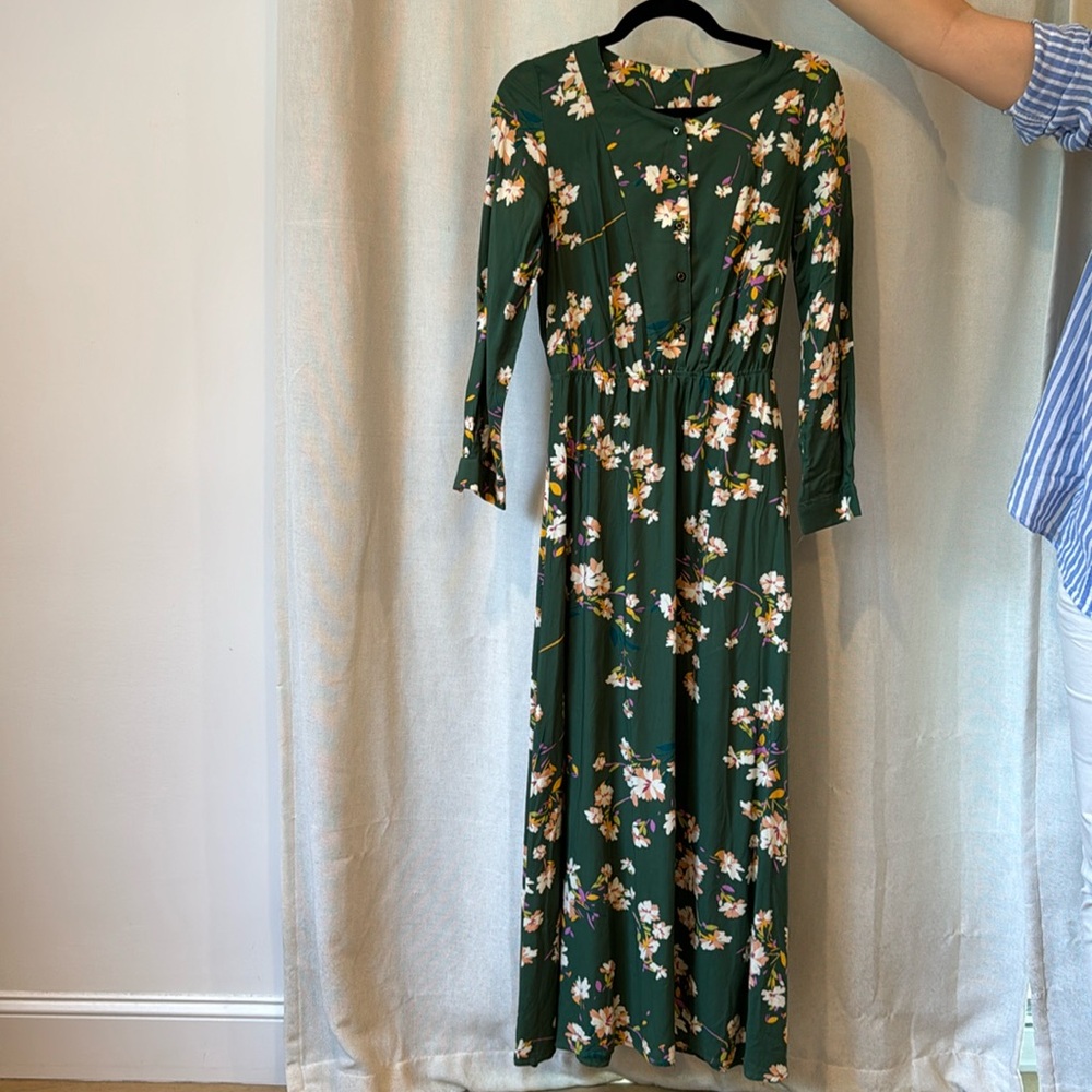 Floral print dress